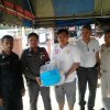 สหกรณ์ออมทรัพย์ตำรวจกระบี่ จำกัด มอบกาแฟ ขนมต่างๆ ให้กับจุดตรวจในช่วงเทศกาลสงกรานต์ ในจังหวัดกระบี่ 
